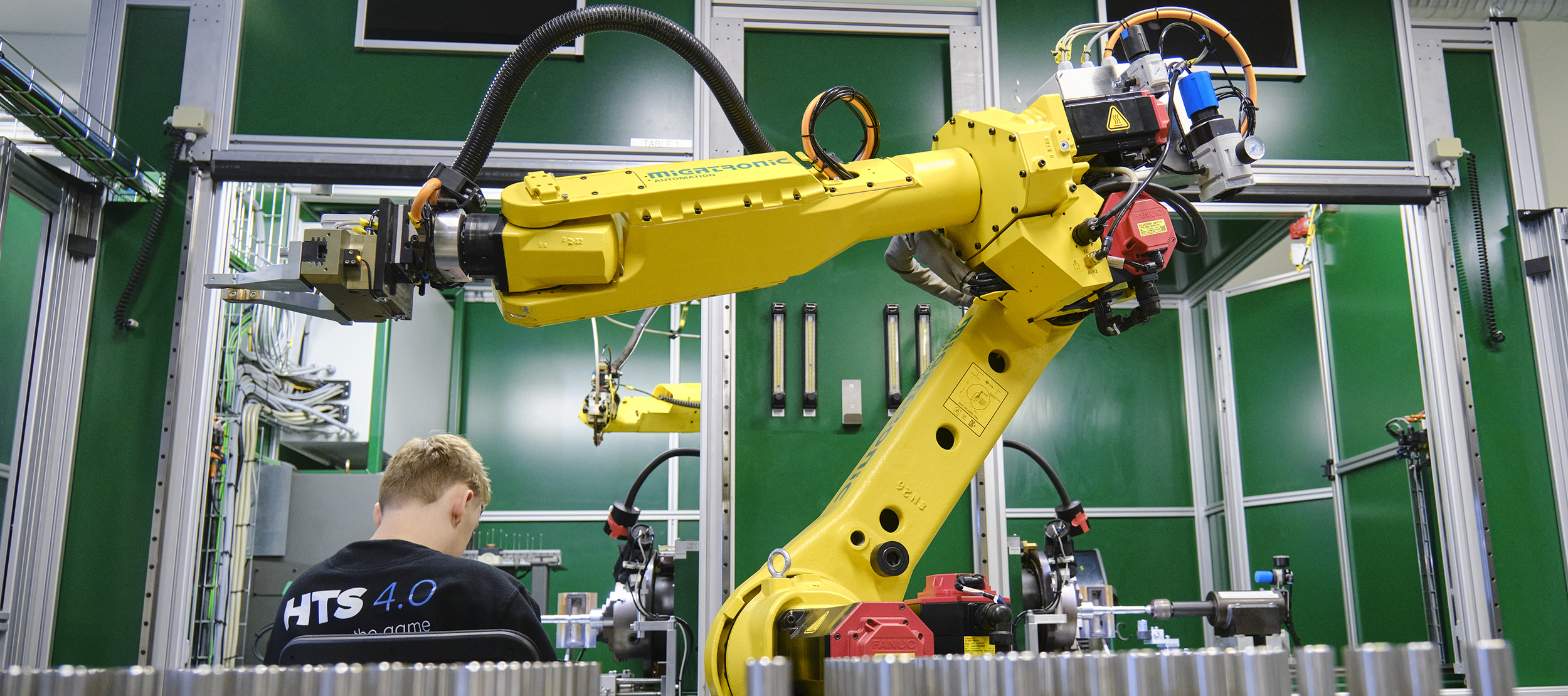 Bilde som viser en robotarm i arbeid