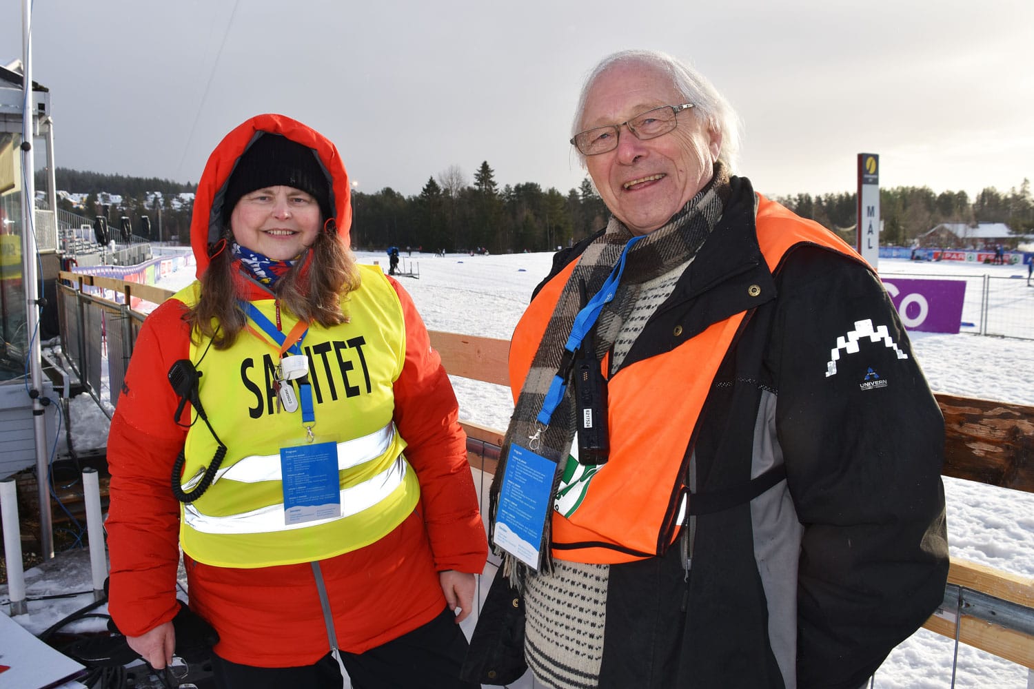 Ski NM Kristin Ludvigsen og Erik Engh deltar i Saniteten