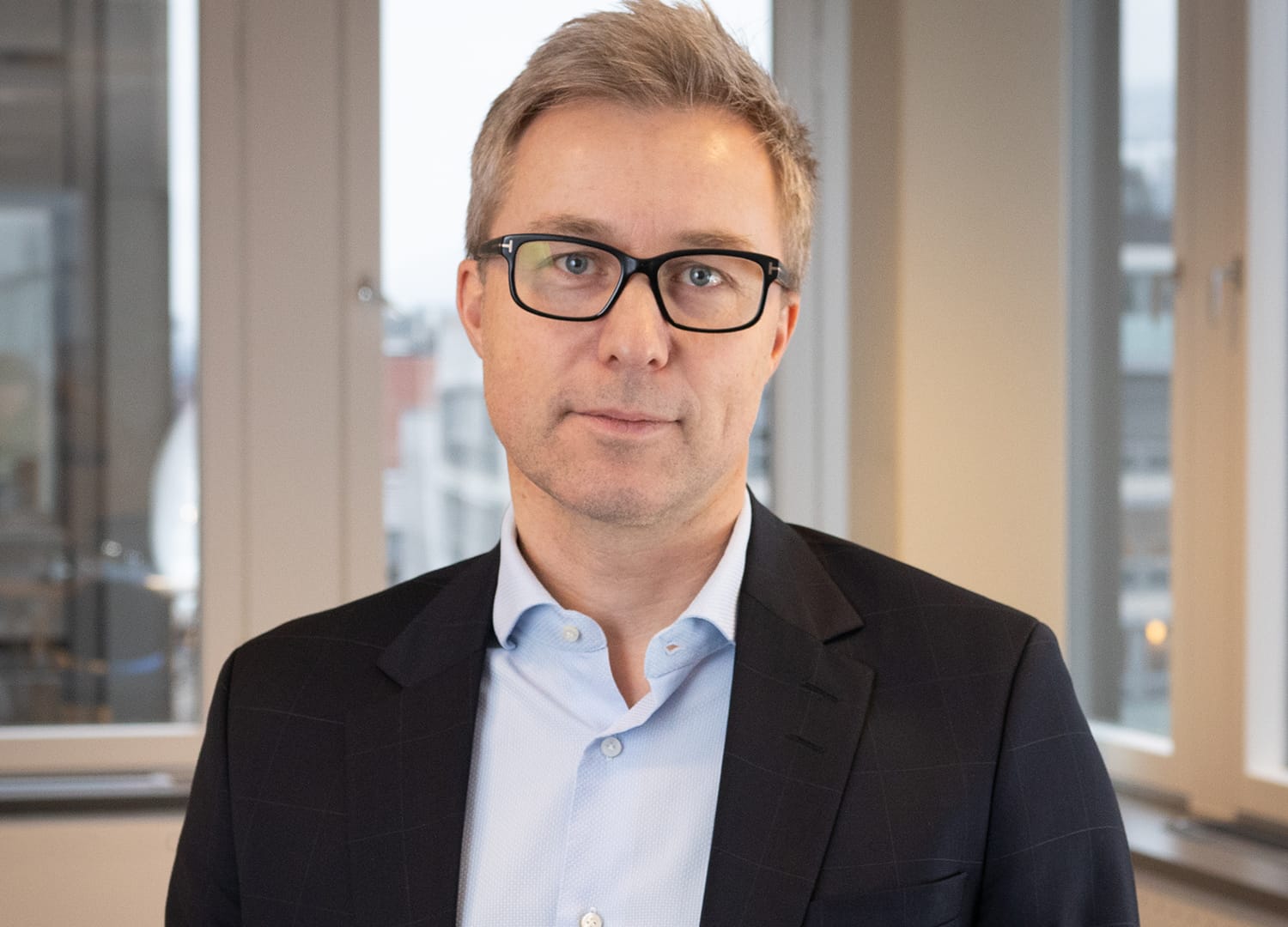 Fredrik Holtan, direktør for utvikling og digitalisering, har det overordnede ansvaret for digitalisering i Drammen kommune. 