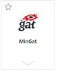 Bilde av symbol for MinGat på PC.